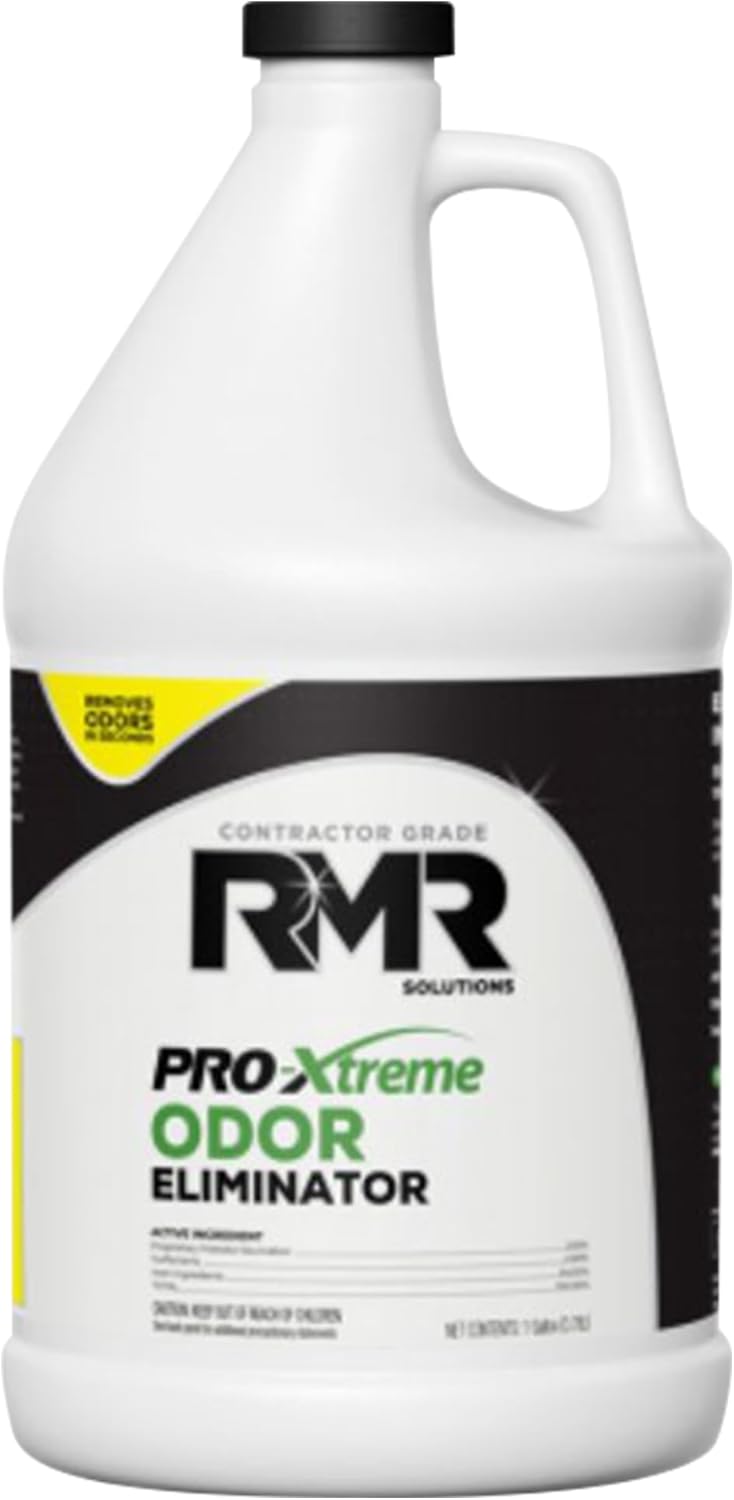 RMR PRO-Xtreme Odor Eliminator, Commercial-Strength Formula, Naturally Destroys Odors, Organic Solution, Tackles The Worst Odors, No Masking or Cover-Up Fragrances, Safe and Easy to Use, 1 Gallon