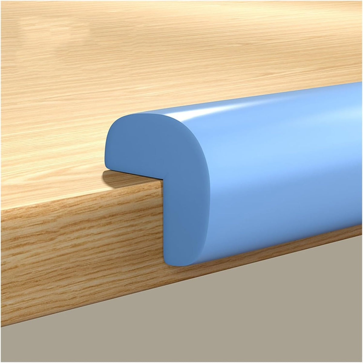 XPLKQXE Sharp Edge Safety Corner Edge Foam Padding, Edge Guards Bumpers Adhesive, Edge Corner Protector Guards for Table Edges & Sharp Corners(Blue,4pcs)