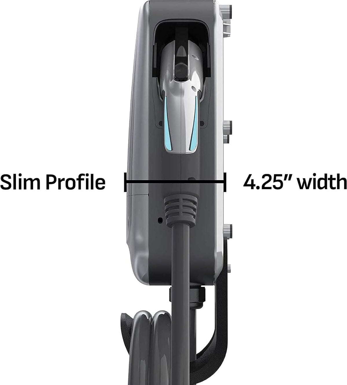 Schumacher Electric 240V / 40A Level 2 EV Wall Charger - NEMA 6-50 Plug - with Universal SAE-J1772 Connector - Wi-Fi & Bluetooth Enabled - Weather-Resistant for Indoor or Outdoor Use - SEV1600P650