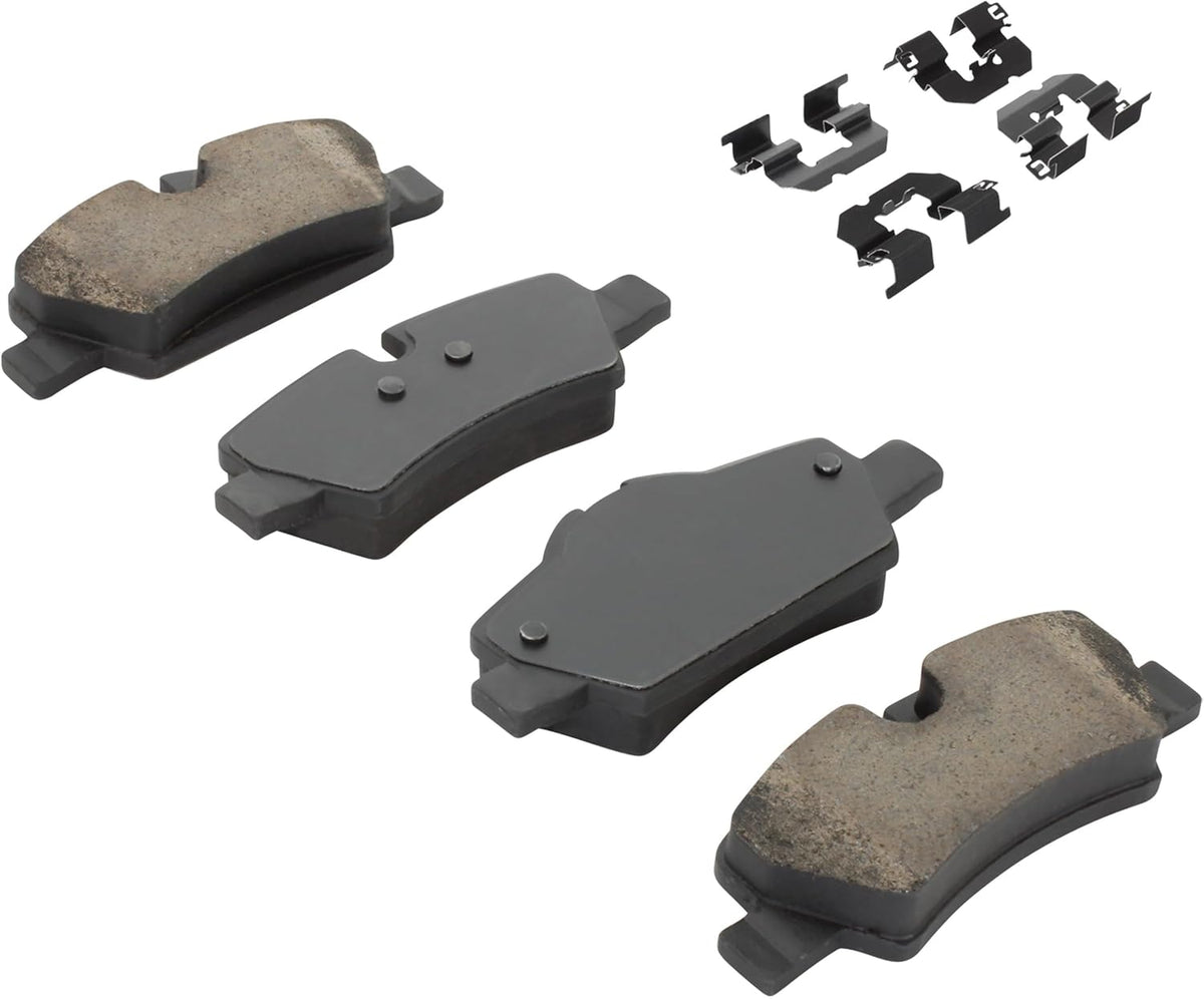 Premium Ceramic Rear Brake Pads (1001-1800C) Compatible with Mini Cooper 2015-2024
