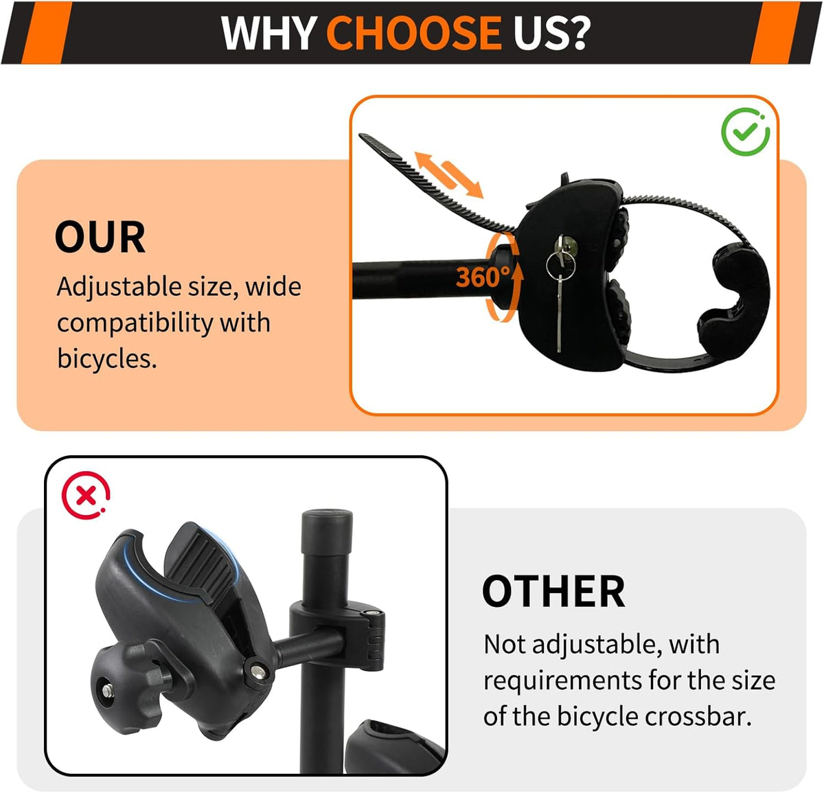 Foldable Electric Bike Rack Hitch Mount with Ramp for 2" Receiver, 2 Bike Rack for Car, Up to 4’’ Fat Tire, 136 lbs Capacity, with Locks, Tiltable, Wheels for Easy Transport