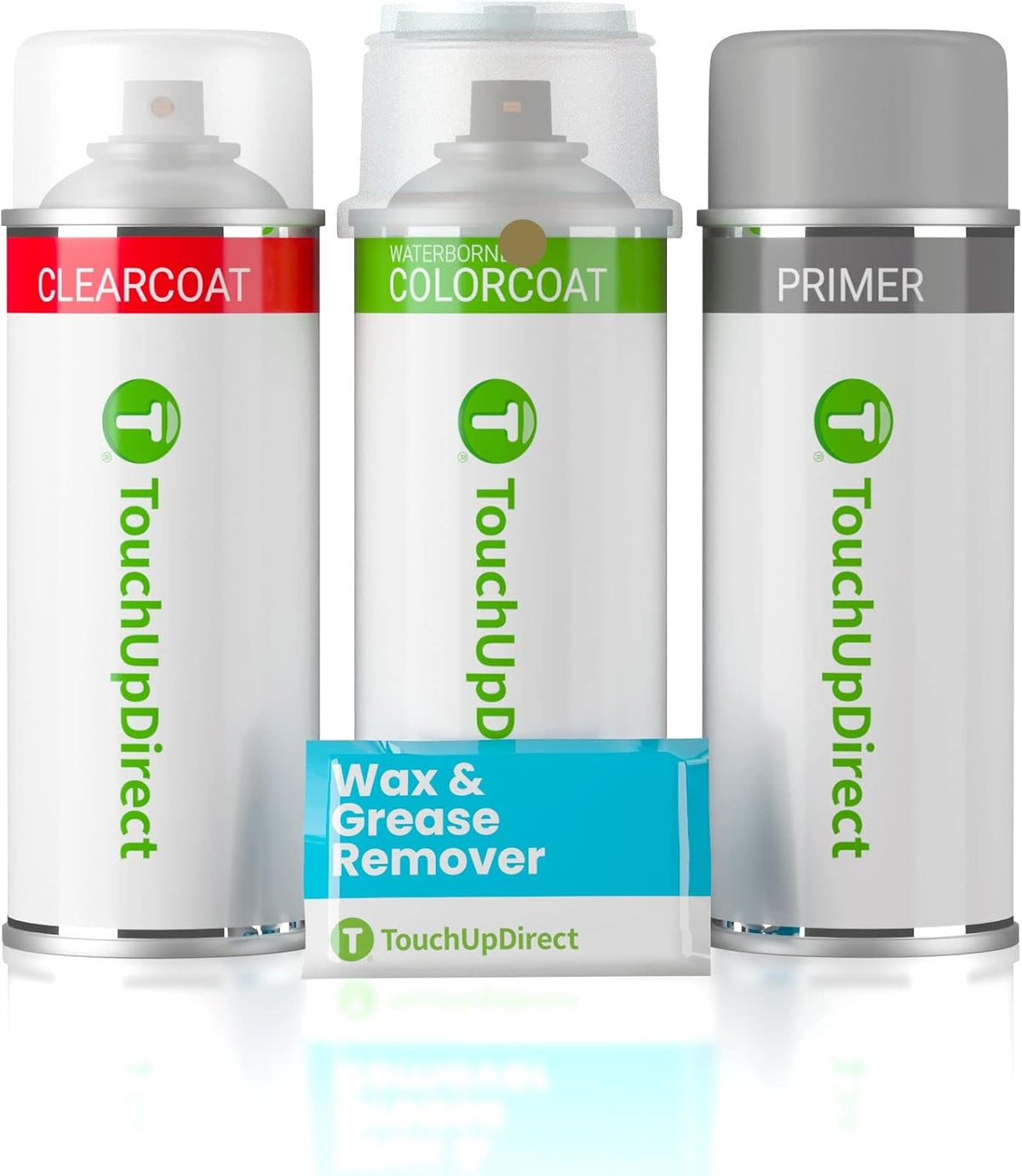 TouchUpDirect 4T3 Bronze/Pyrite Metallic Compatible with Toyota Exact Match Touch Up Paint Aerosol - Preferred Kit