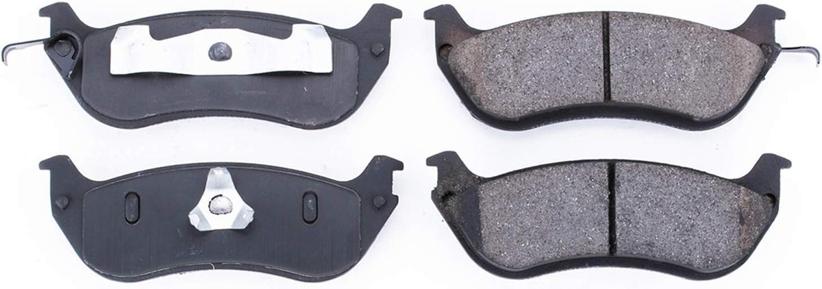 Power Stop 16-674 Z16 Evolution Rear Ceramic Brake Pads For Ford Crown Victoria 1996-2002, Lincoln Town Car 1996-2002, Mercury Grand Marquis 1996-2002 [Model Specific]