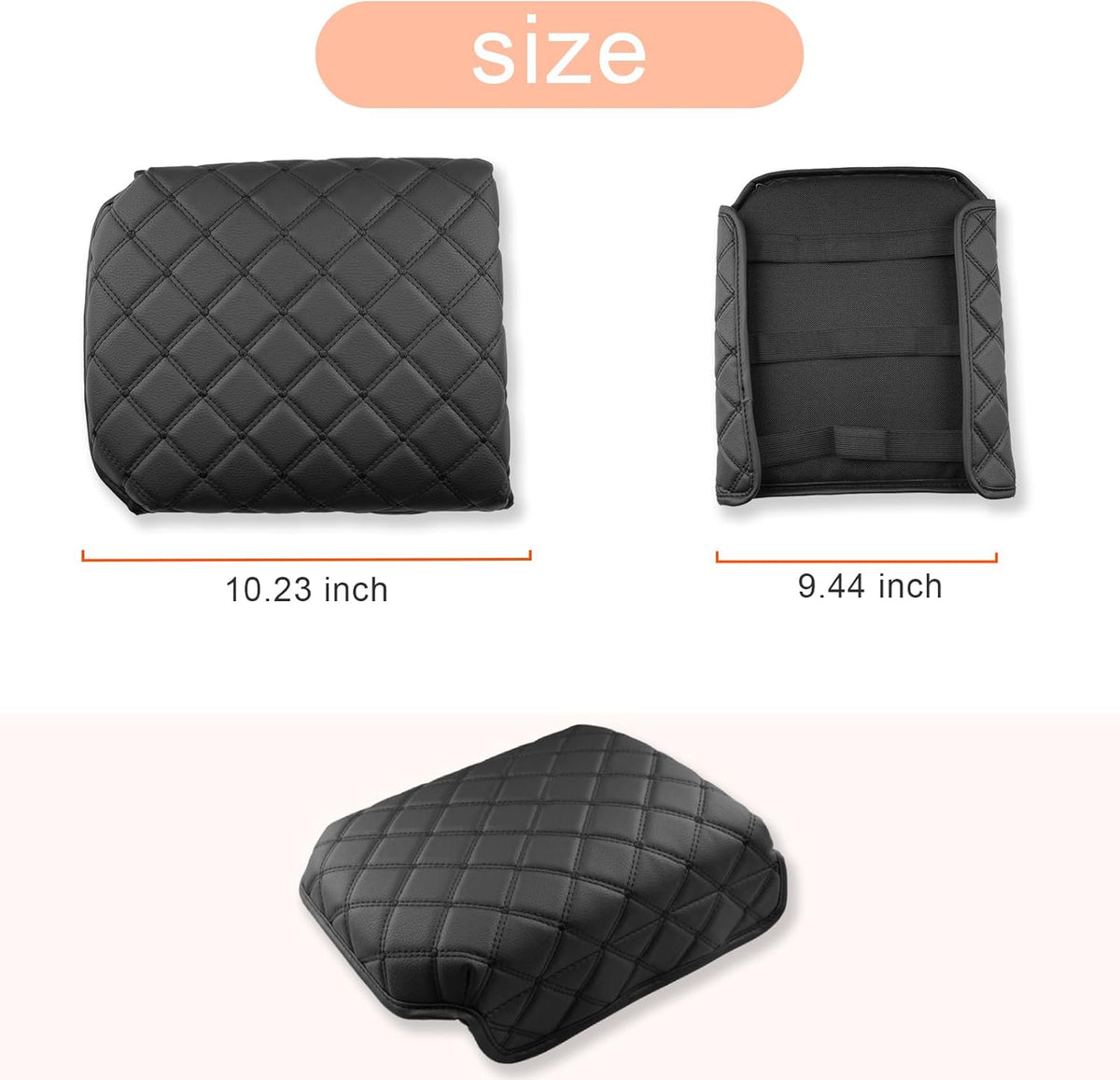 CDEFG for Kia Carnival 2022-2026 Center Console Cover Armrest Box Cover for 2022 2023 2024 2025 2026 Carnival (LX, LXS, EX, SX, SX Prestige) Accessories Console Arm Rest Protector