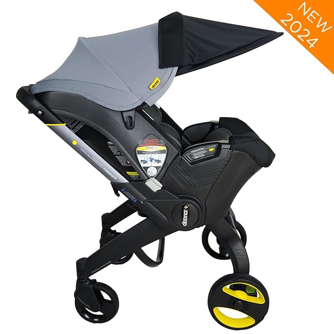 Doona Sunshade Extension | Doona Accessories Stroller for Summer | Car Seat Cover Attachment for Sun Protection | Carseat Canopy for Baby Sun Shade Extender | Also Compatible with Carseat