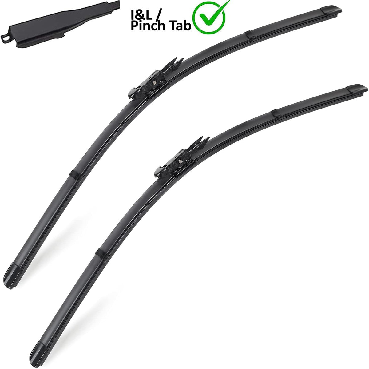 AUTOBOO 28"+28" Windshield Wipers with 12 Inch Rear Wiper Blade Replacement for Ford Focus 2012 2013 2014 2015 2016 2017 2018 -Original Factory Quality (Pack of 3)