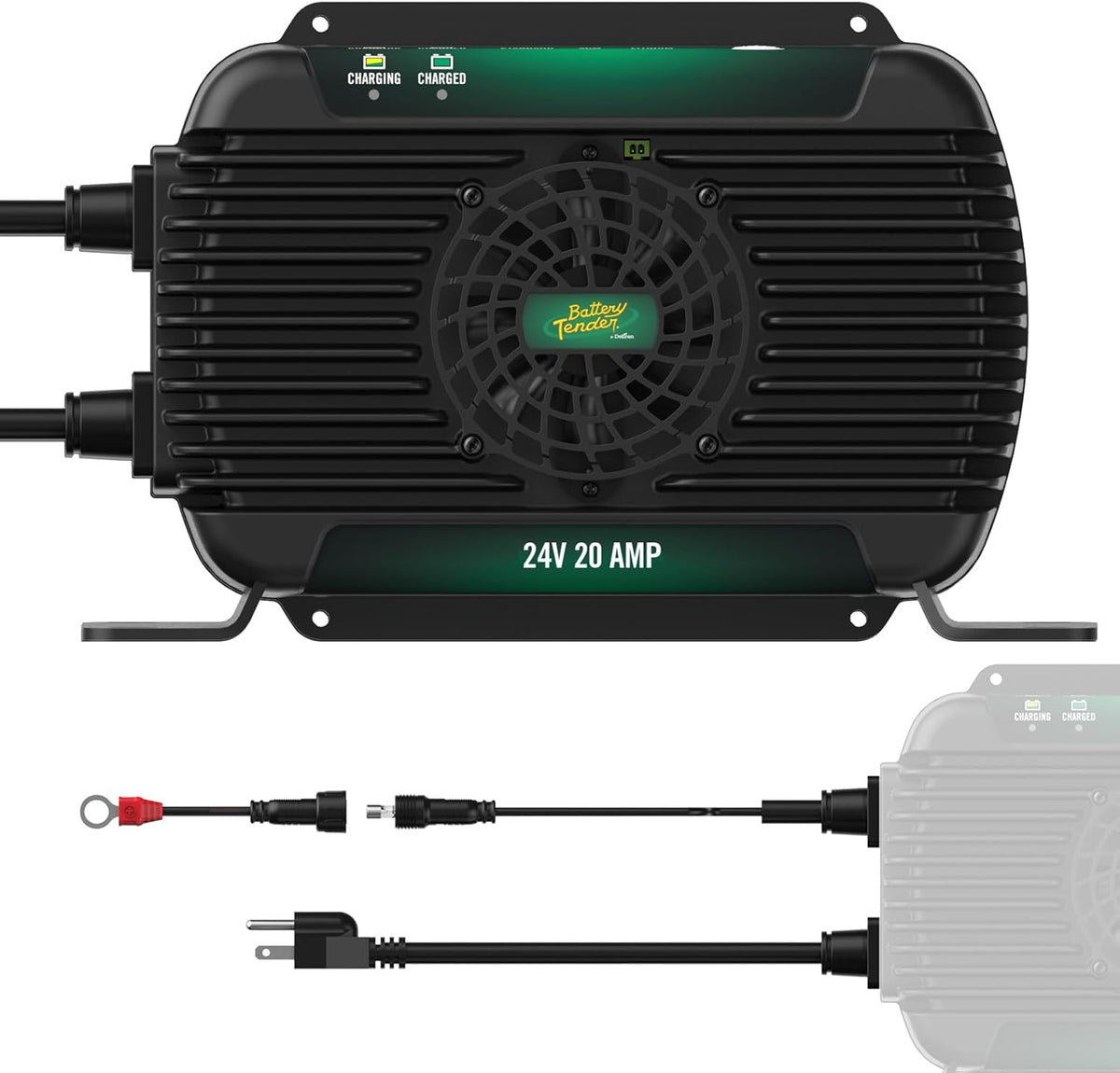 Battery Tender PowerPlus 24V, 20 AMP Battery Charger and Maintainer - IP68 Weather Resistant
