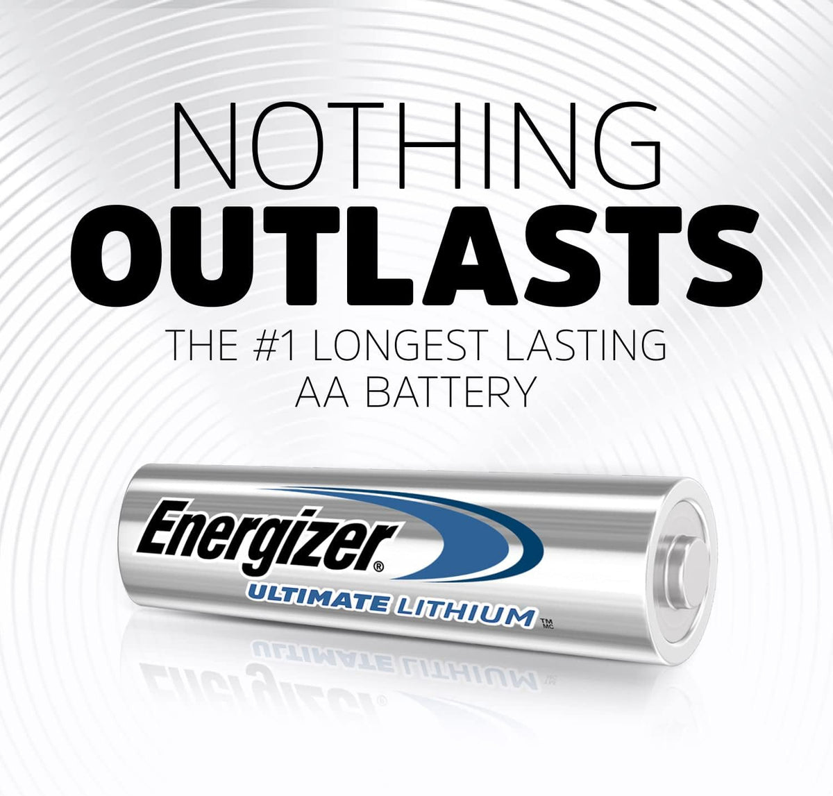 Energizer Ultimate Lithium AA Batteries Pack, 1.5V AA Batteries, 24 Count