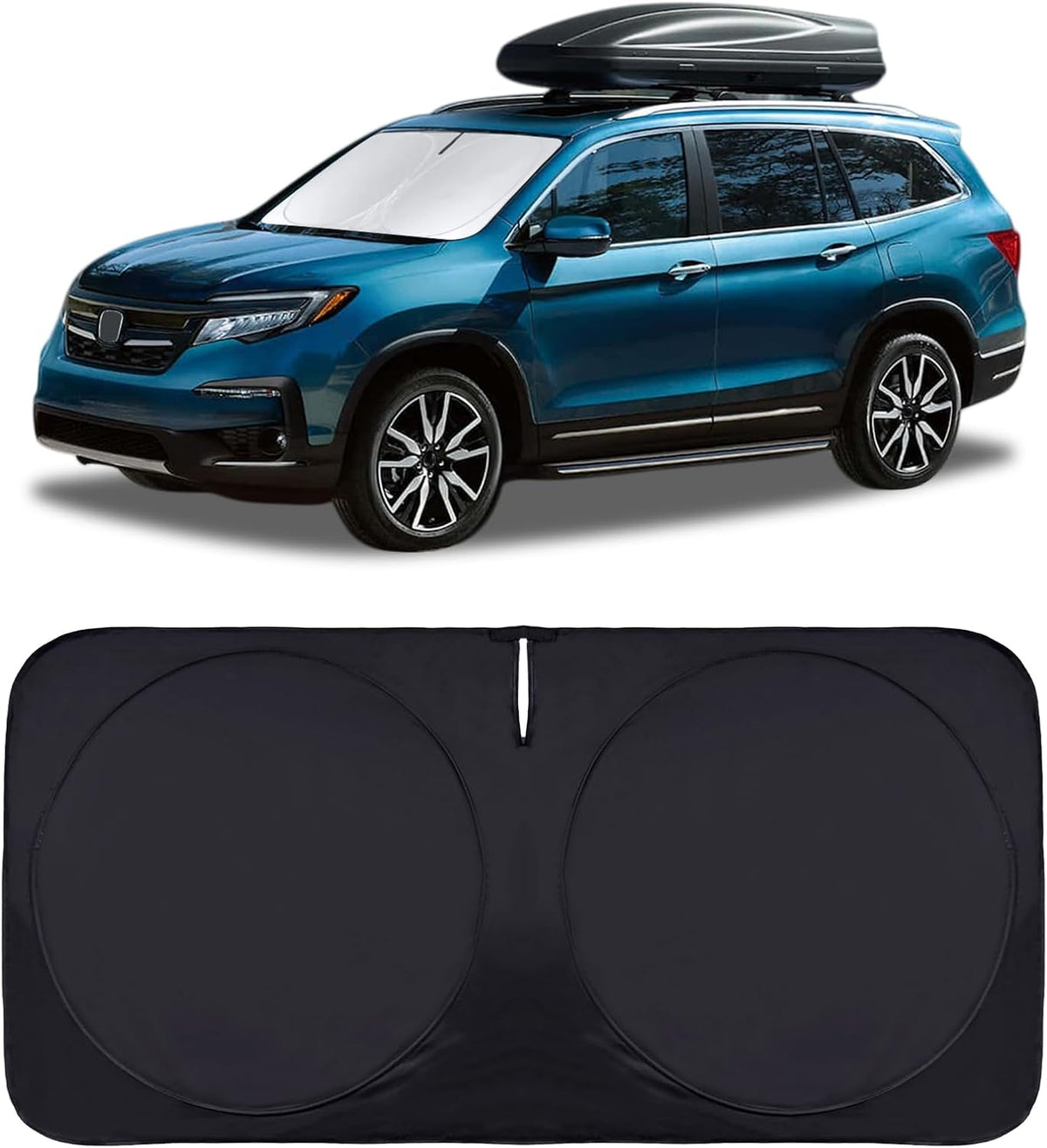 Windshield Sun Shade for Honda Pilot 2016-2025 2026 Windshield Cover, Front Window Sunshades Sun Visor for Pilot EX-L Special Edition Elite Black Edition Touring Car Accessories