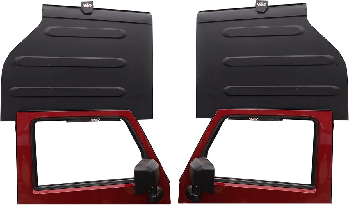 EZ4x4 Garage Wall Freedom Panel & Wrangler Door Storage Hangers Combo Kit, Heavy Duty Metal Storage Holder Bracket Compatible with JL, JLU & JT