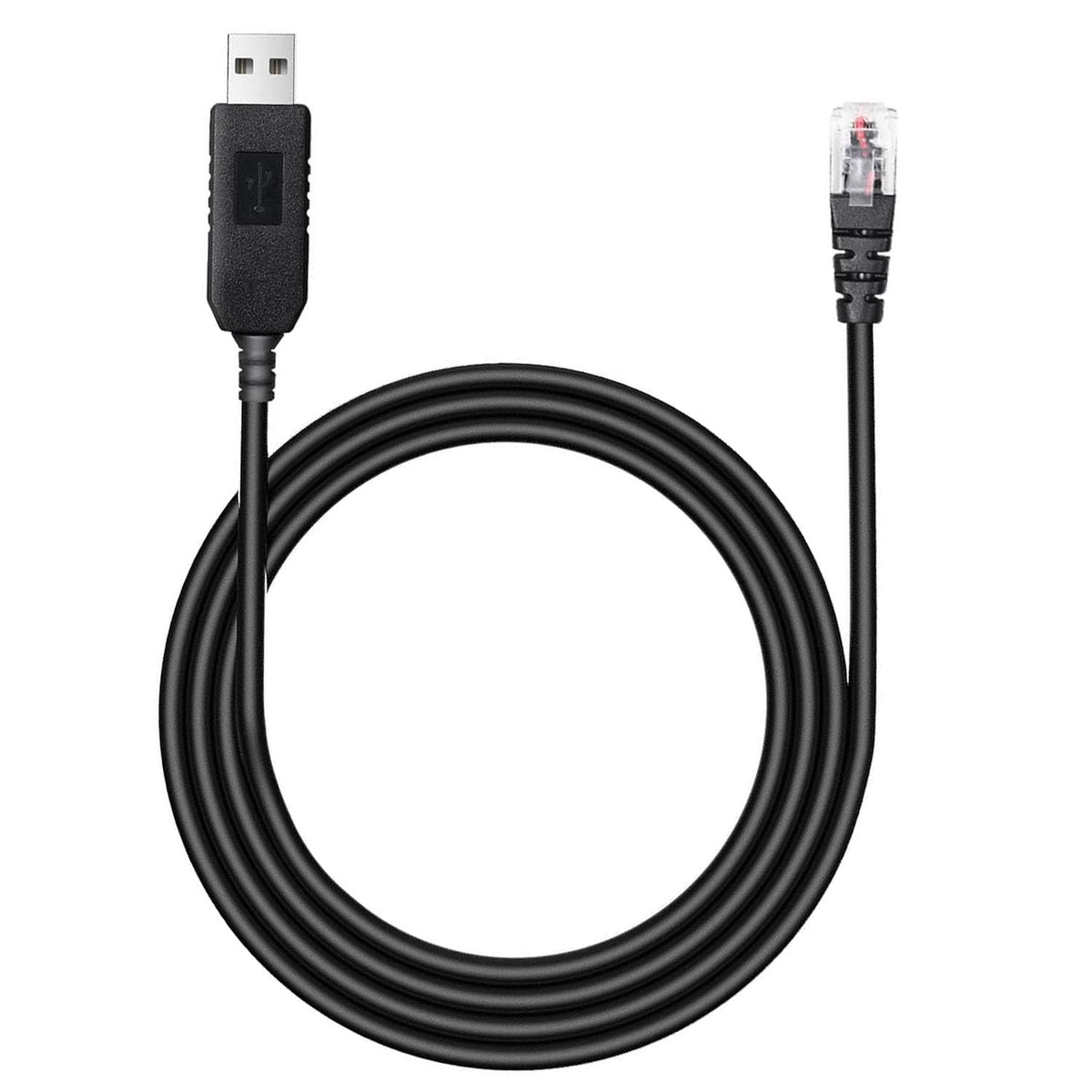 4.92Ft Radar Detector Cable - USB to RJ11 Plug Cable for Escort Radenso XP Uniden Beltronics Cobra Whistler - Premium Replacement Power Cord for Radar Detectors - Durable USB to RJ11 Connection