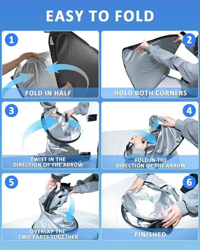 for Subaru Forester 2013-2018 Sun Shade Sunshade Windshield Cover, 240T Fabric 4-Layer Front Window Shade Custom Fit Forester Crossover, Base, Premium, Sport, Limited Sun Visor