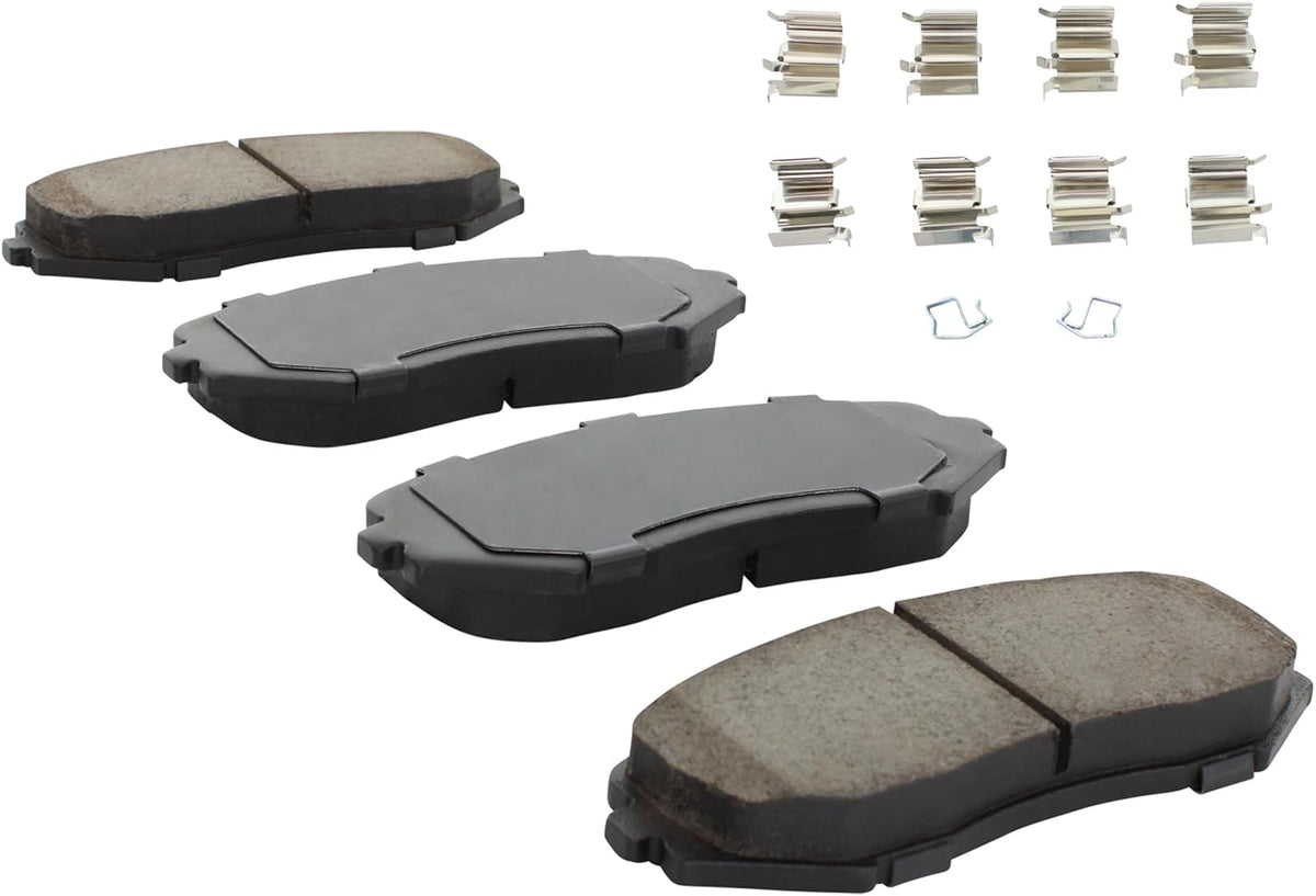 Premium Ceramic Front Brake Pads (1001-1188C) Compatible with Suzuki Grand Vitara 2006-2013