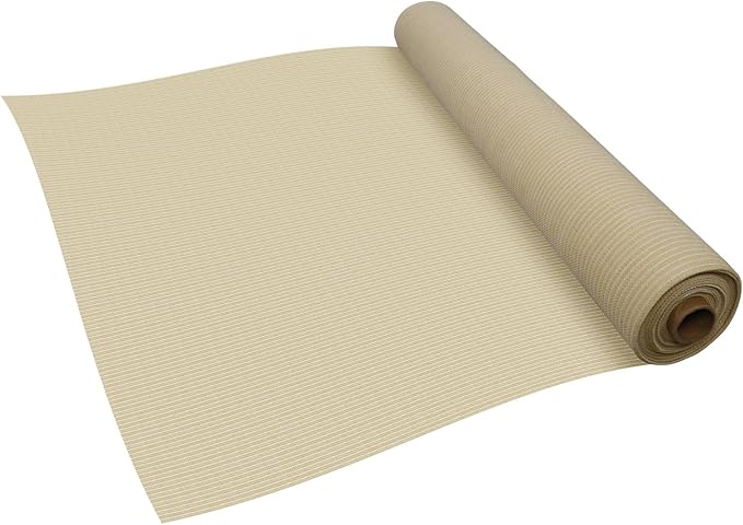 TANG Sun Shade Fabric Roll 8'x47' Shade Cloth for Garden Beige HDPE Mesh Shading Pergola Cover Replacement Canopy, 95% Blockage Sunshades for Outdoor Patio Backyard Plant
