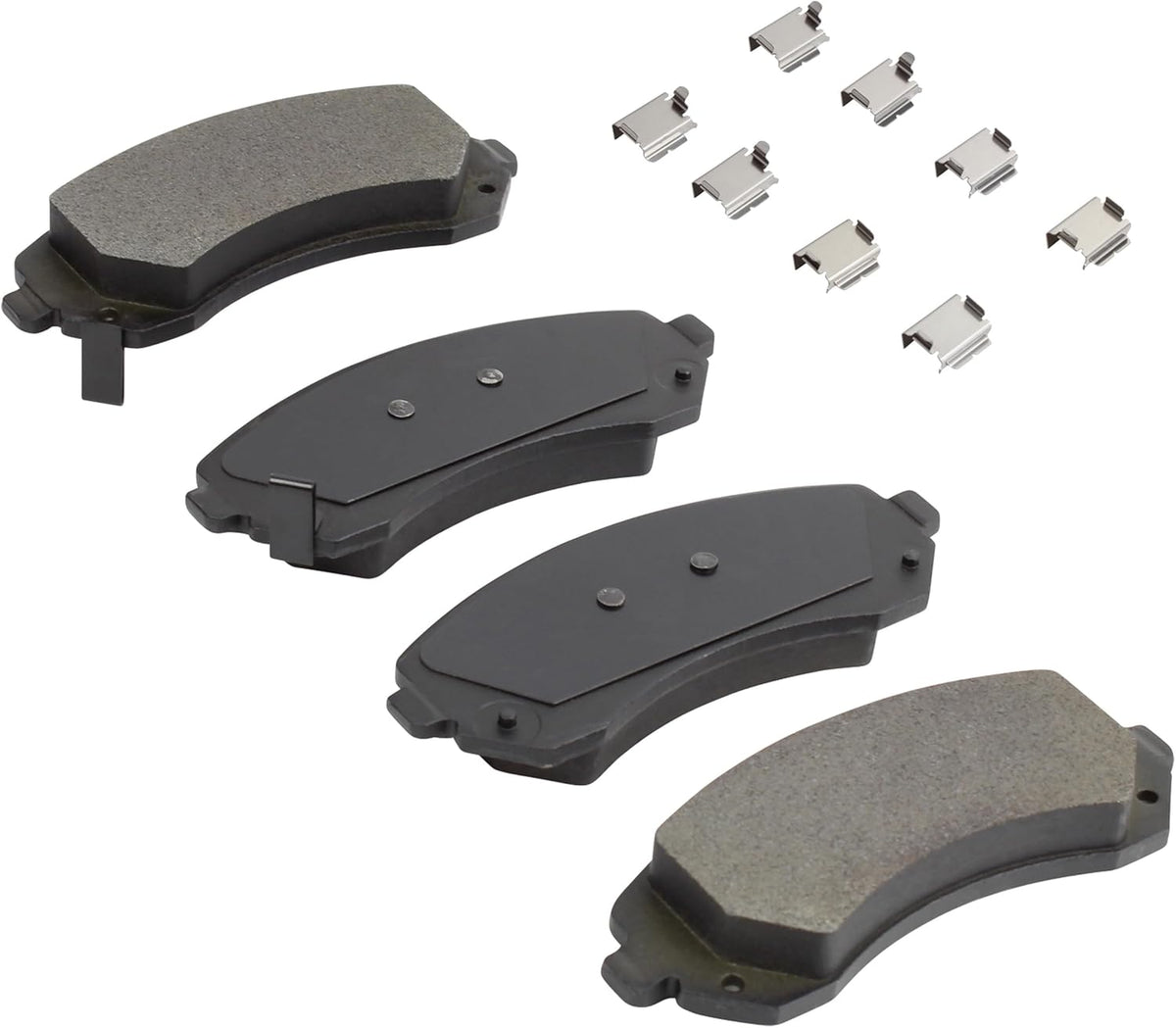 Premium Semi-Metallic Front Brake Pads (1001-0844M) Compatible with 2001-2007 Buick/Chevrolet/Oldsmobile/Pontiac (Aztek/Montana/Rendezvous/Silhouette/Venture)