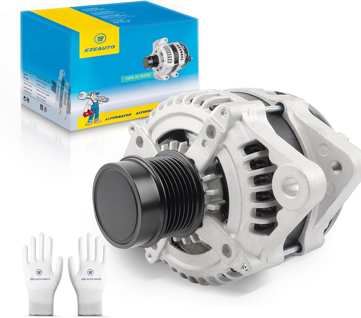 Ezexpreze 11196 Alternator Compatible with Lexus GS300 V6 3.0L 2006,Lexus GS350 V6 3.5L 2007-2011,Lexus IS250 V6 2.5L 2006-2011,OE#7060-31060 104210-2050
