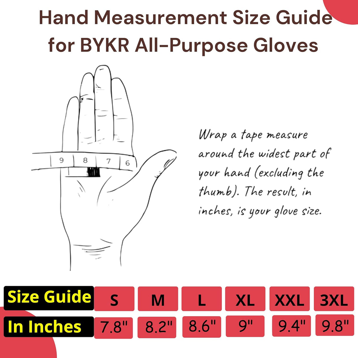 BYKR All-Weather Motorcycle Gloves for Men & Women – Protection for Dirt Bike, BMX, MX, and ATV Riding