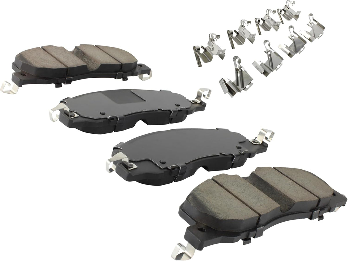 Premium Ceramic Front Brake Pads (1001-2230C) Compatible with Ford Explorer 2020-2025, Lincoln Aviator 2020-2025
