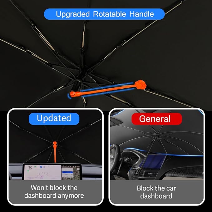 Neon Skull Butterflies Car Windshield Sunshade Umbrella Retractable Sun Shade for Car Upgraded Umbrella Front Window Sun Shade Cover UV Blocks Heat Insulation Sunshades