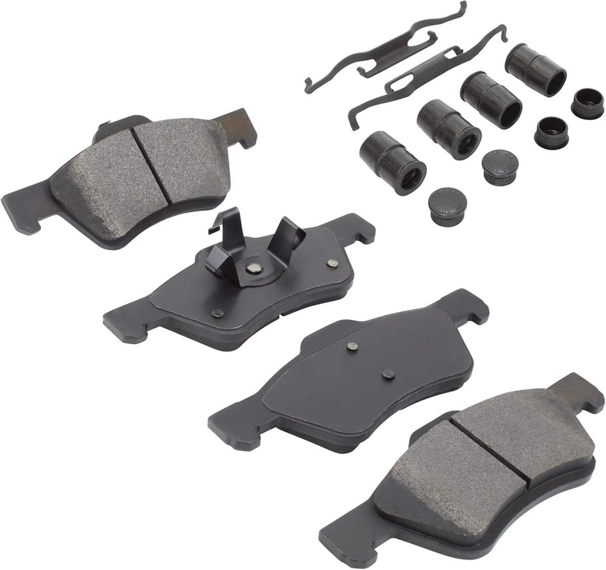 Premium Ceramic Front Brake Pads (1001-1047AC) Compatible with Ford Escape 2008-2012, Mazda Tribute 2008-2009, Mercury Mariner 2008-2011