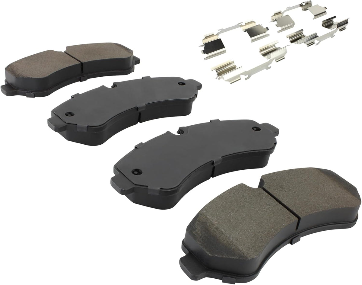 Premium Semi-Metallic Rear Brake Pads (1001-2236M) Compatible with 2019-2022 Freightliner/Mercedes-Benz (Sprinter 1500/Sprinter 2500/Sprinter 3500/Sprinter 3500XD/Sprinter 4500)