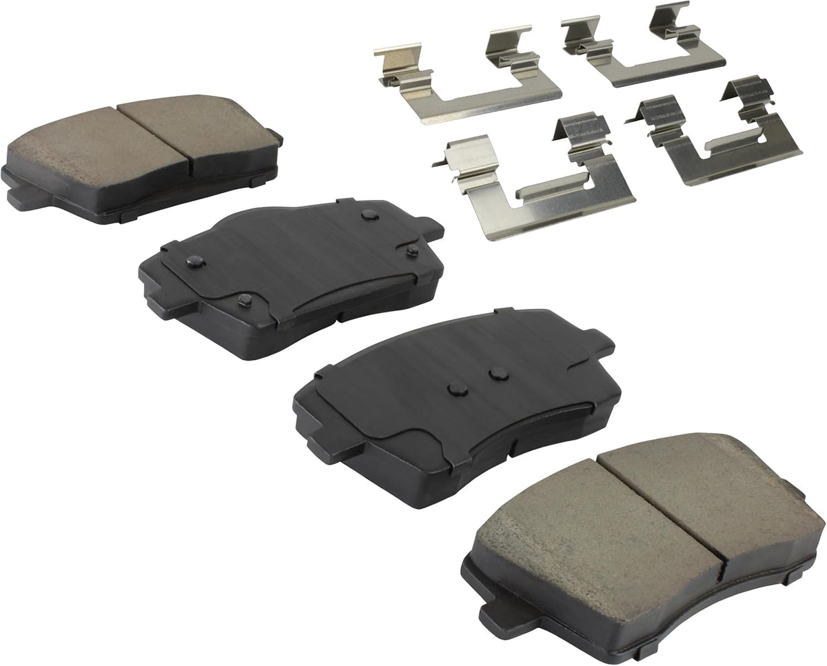 Premium Ceramic Front Brake Pads (1001-2137C) Compatible with Volvo XC40 2019-2023