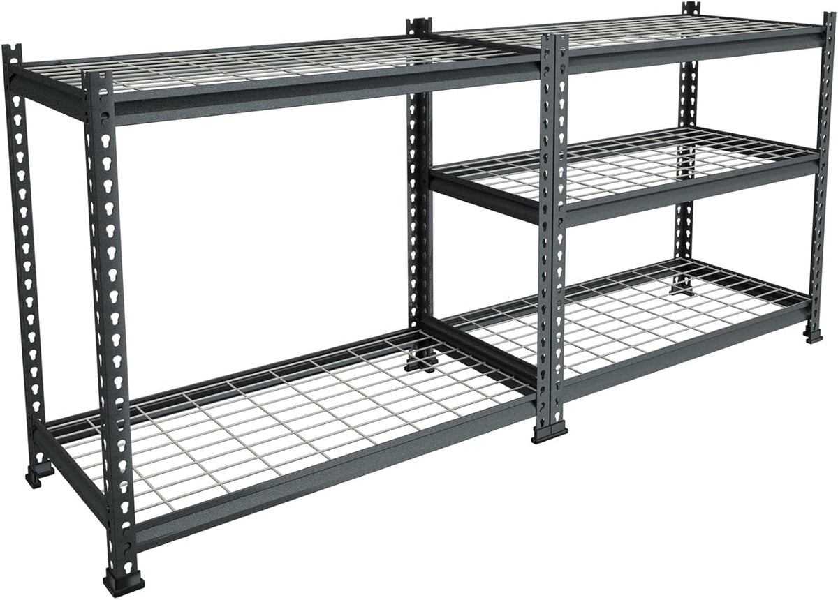 WORKPRO 5-Tier Metal Garage Shelving Unit, 36”W x 18”D x 72”H Storage Shelves, Adjustable Storage Rack Heavy Duty Shelf, 4000 lbs Load Capacity (Total), for Garage, Kitchen, Bathroom, Warehouse