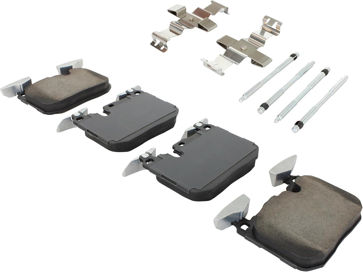 Premium Semi-Metallic Front Brake Pads (1001-1609M) Compatible with 2013-2023 BMW (228i/230i/320i/328i/330i/335i/340i/428i/430i/435i/440i/ActiveHybrid 3/M2/M235i/M240i/M3/M4 & More)