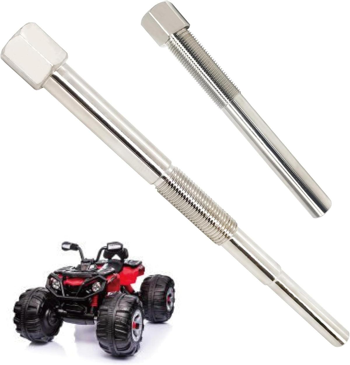 Duty Clutch Puller Tool for EZGO 2008-2024 Gas Golf Cart with Kawasaki Engine, CC2200/Clays Car/MPT/Refresher/RXV/ST/Custom/Sport/Shuttle/Valor/Woods Boundary MAV 608429