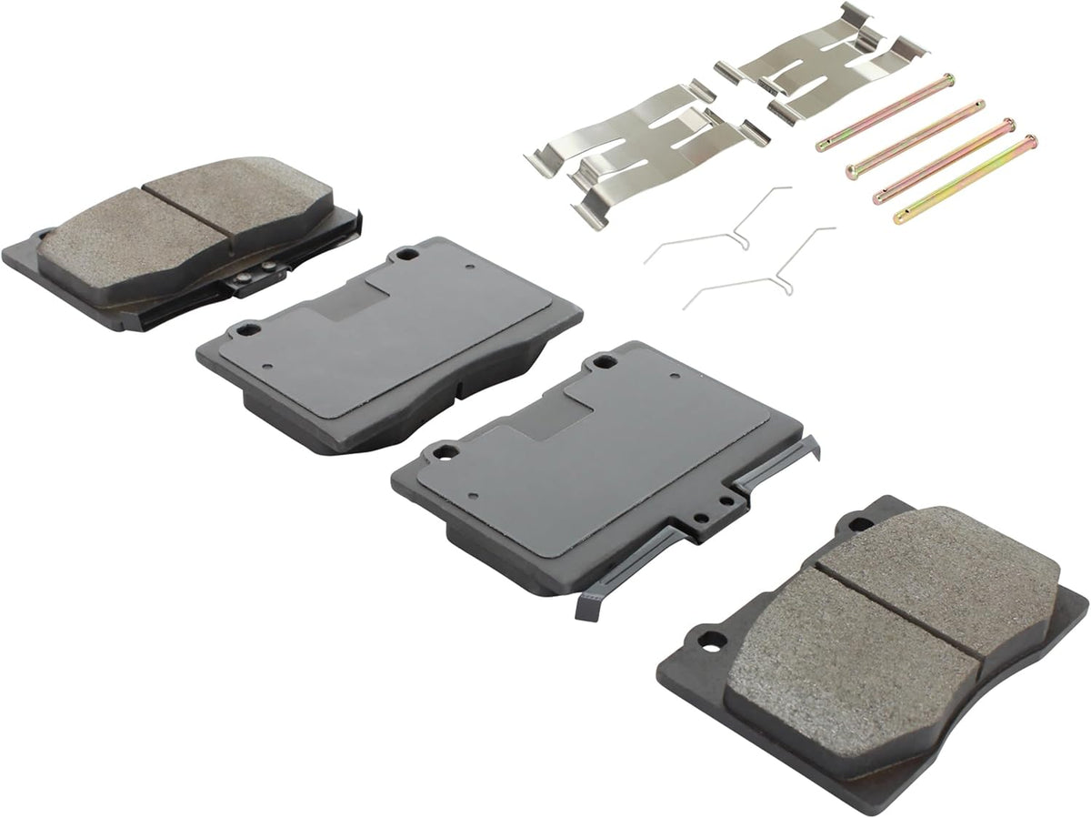 Premium Semi-Metallic Front Brake Pads (1001-1091M) Compatible with Acura RL 2005-2012
