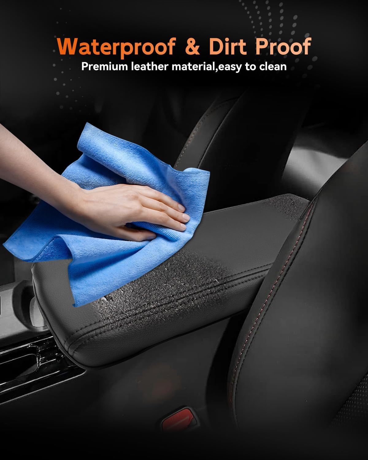 CDEFG for Toyota Prius 2023-2025 2026 Center Console Cover Armrest Box Cover for Prius (LE, XLE, Nightshade Edition, Limited) 2023 2024 2025 Accessories Arm Rest Protector
