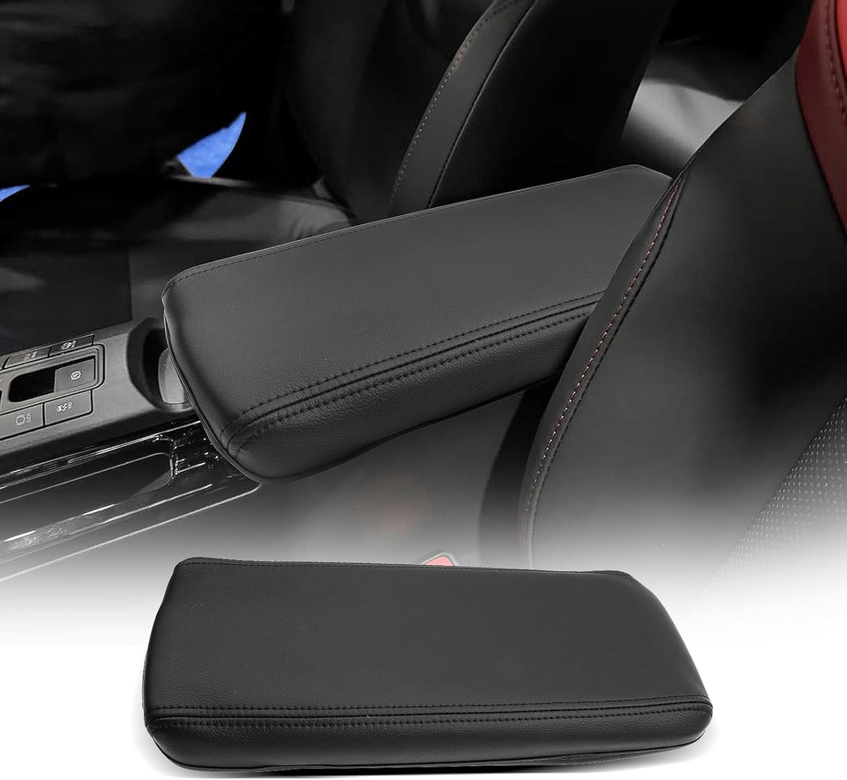CDEFG for Toyota Prius 2023-2025 2026 Center Console Cover Armrest Box Cover for Prius (LE, XLE, Nightshade Edition, Limited) 2023 2024 2025 Accessories Arm Rest Protector