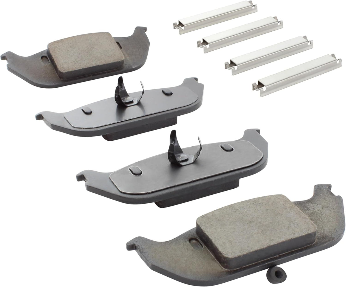 Premium Ceramic Rear Brake Pads (1001-0952C) Compatible with Lincoln Aviator 2003-2005