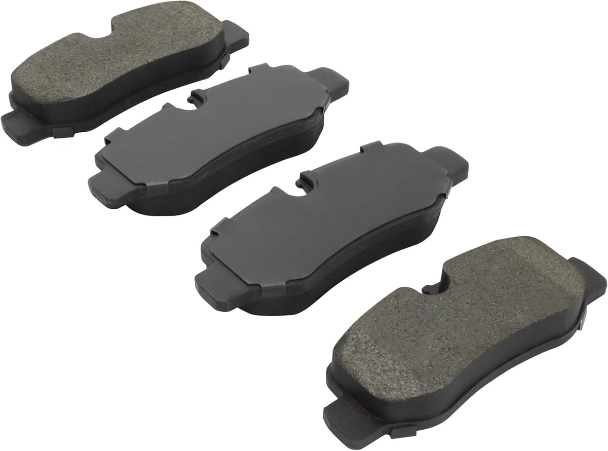 Premium Semi-Metallic Rear Brake Pads (1001-1893M) Compatible with Mercedes-Benz Metris 2016-2022