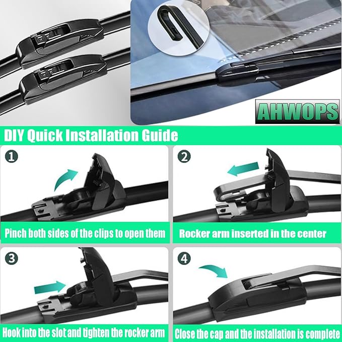 3 Wiper Front and Rear Wiper Blades for Ford Explorer 2006-2010,GMC Jimmy 1995-2005, OE Original Style (20″/20″ Front/13″ Rear) For My Car