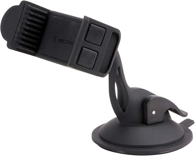 Scosche HDVM Universal 3-in-1 Vent/Windshield/Dashboard Cell Phone Holder Car Mount, Suction Cup Phone Mount with Vent Clip, Compatible with iPhone 16/15/14/13/12 & Mobile Phones up to 3.5 inches