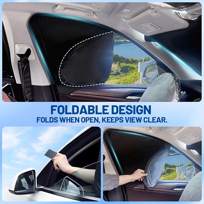 Car Window Shades Intended for Nissan Altima 2013-2018, Privacy Window Covers 8PCS for Side, Rear & Windshield, Car Shield Sunshade for Privacy Protection, Heat Blocking, Camping and Parking