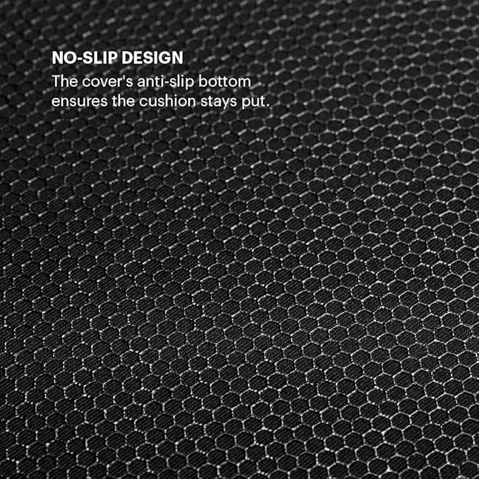 Purple Double Seat Cushion | Pressure Reducing Grid Designed for Ultimate Comfort | Designed for Office Chairs | Made in The USA