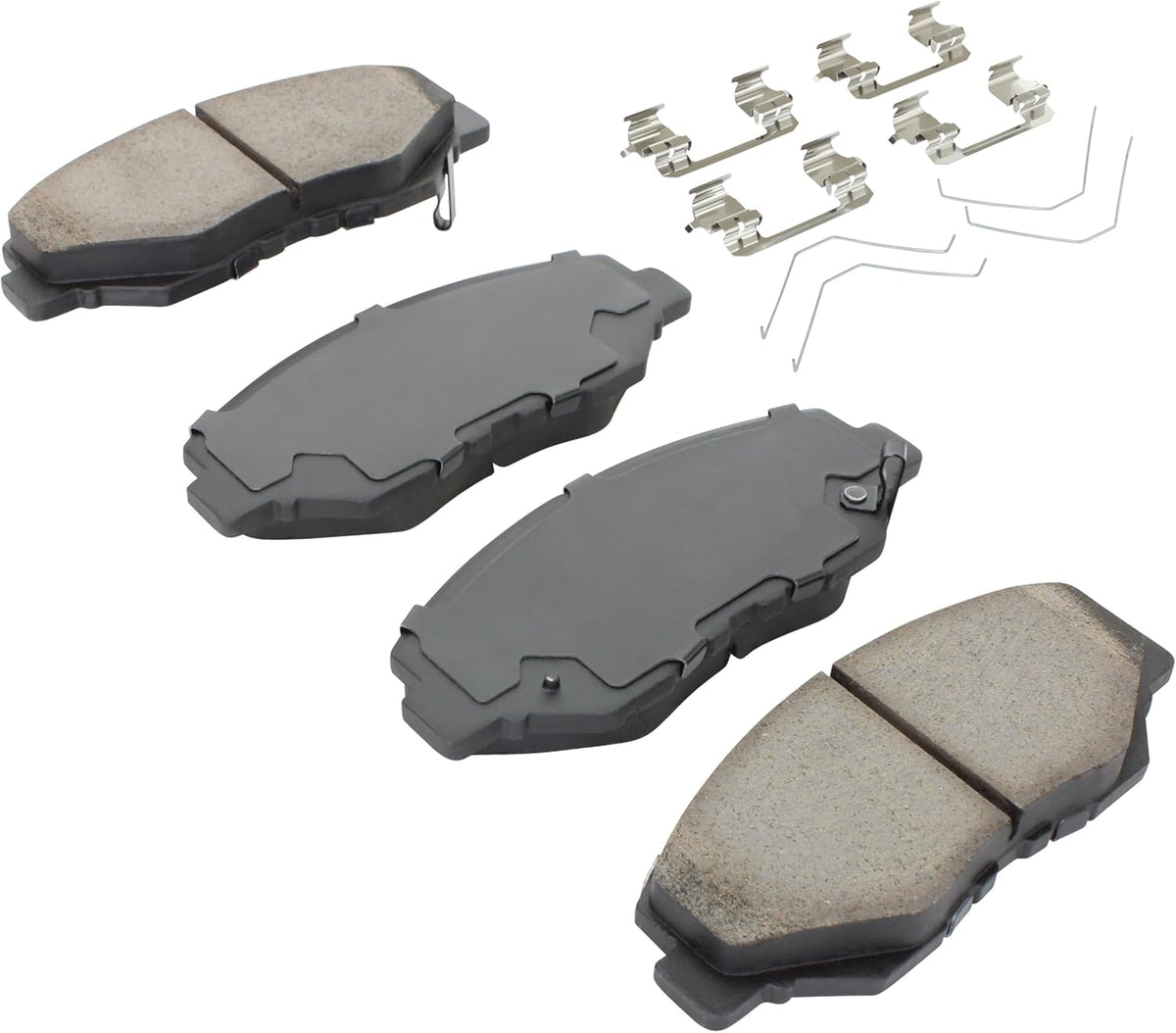 Premium Ceramic Front Brake Pads (1001-0914BC) Compatible with Acura ILX 2013-2015, Honda Civic 2012-2015, Honda CR-V 2005-2016