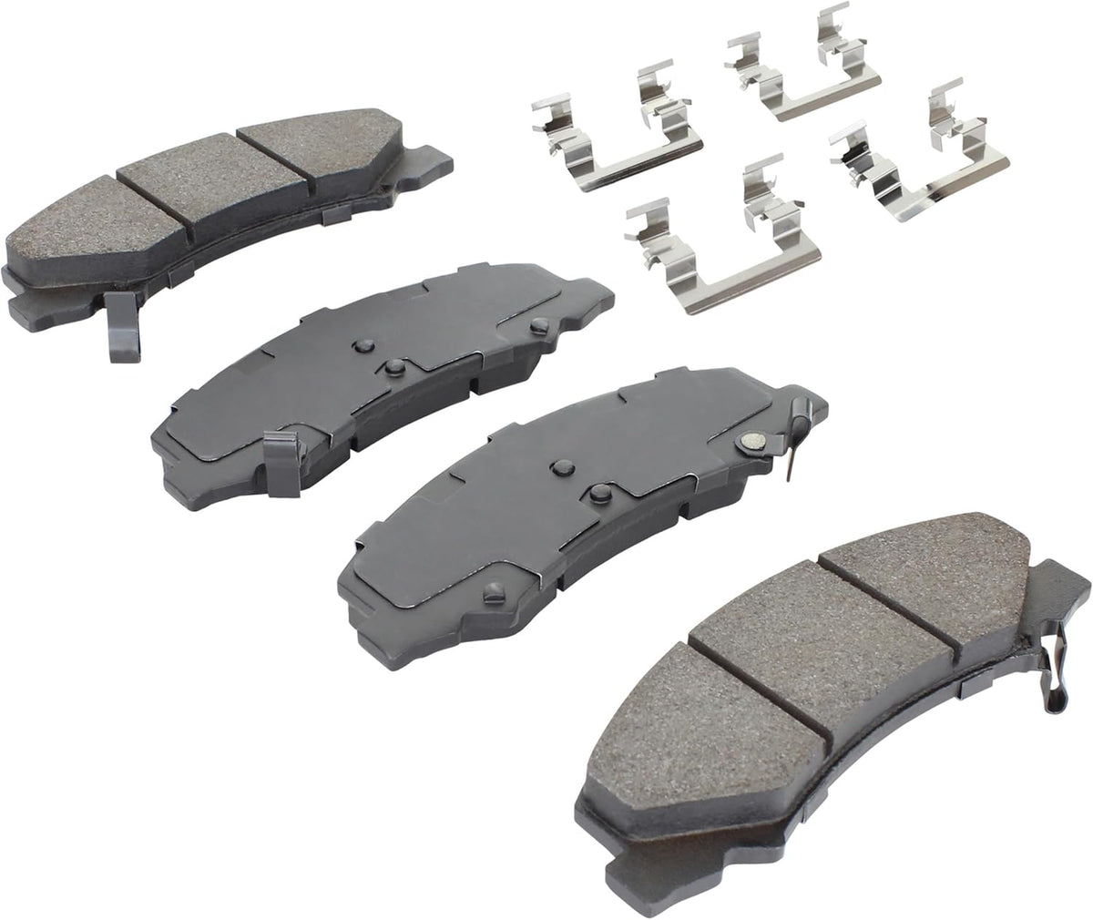 Premium Semi-Metallic Front Brake Pads (1001-1159M) Compatible with 2006-2016 Buick/Cadillac/Chevrolet (Allure/DTS/Impala/Impala Limited/LaCrosse/Lucerne/Monte Carlo)