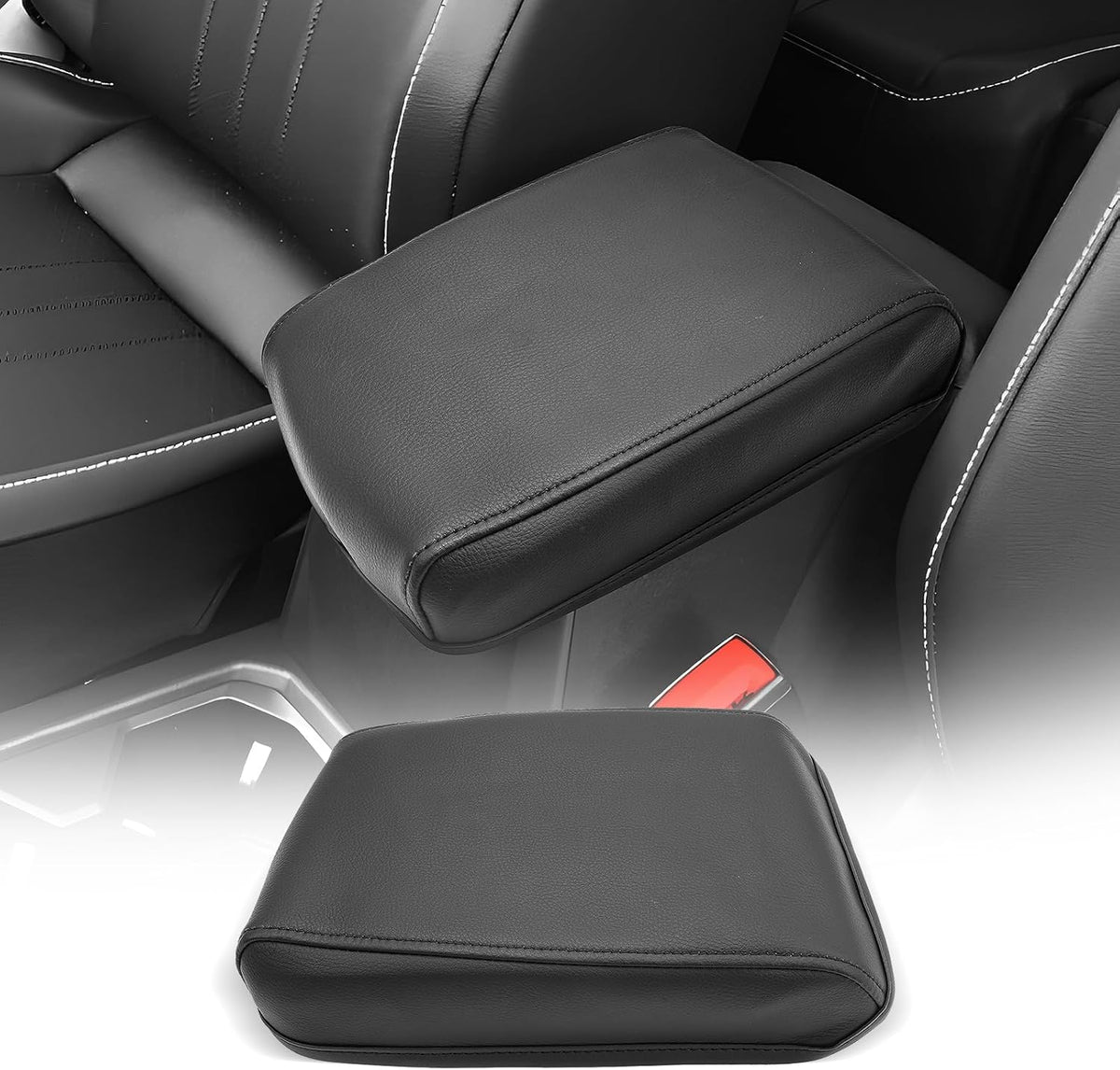 CDEFG for 2022 2023 2024 2025 Volkswagen Taos Center Console Cover Armrest Cover for 2022-2025 Taos Accessories Middle Console Arm Rest Protector