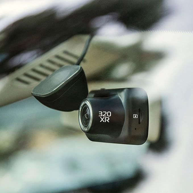 Nextbase 320XR 1080p Dash Cam with Parking Mode & Rear Window Cam - Night Vision Dash Cam Front and Rear, Automatic Loop Recording, File Protection, Reliable Motion Activated Car Camera