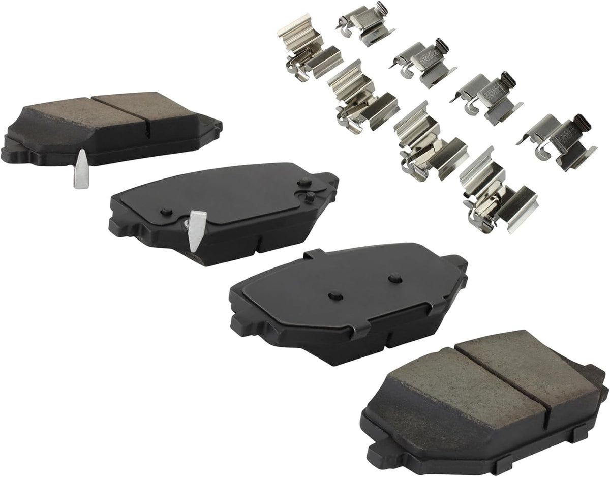 Premium Ceramic Rear Brake Pads (1001-2397C) Compatible with Acura MDX 2022-2025, Honda Pilot 2023-2025