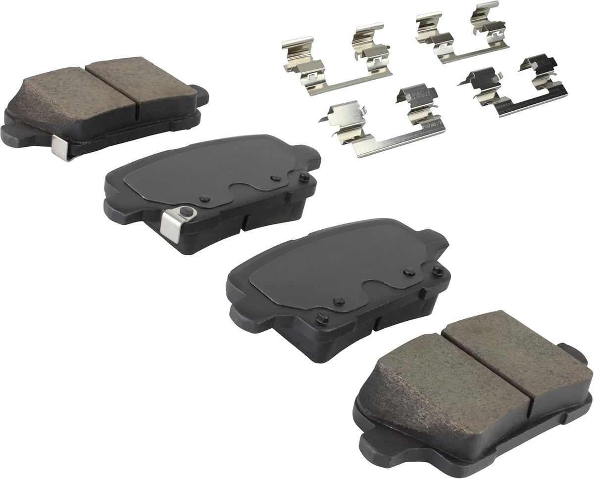 Premium Ceramic Rear Brake Pads (1001-2189C) Compatible with Buick Envision 2021-2023, Buick Regal Sportback 2018-2020, Cadillac XT4 2019-2023