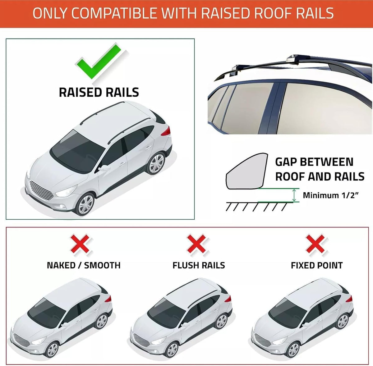 Roof Racks Cross Bars for Subaru Outback Wilderness 2021 2024 Roof top Cargo Box Tent Bike Kano Basket Carrier Gray Aluminum