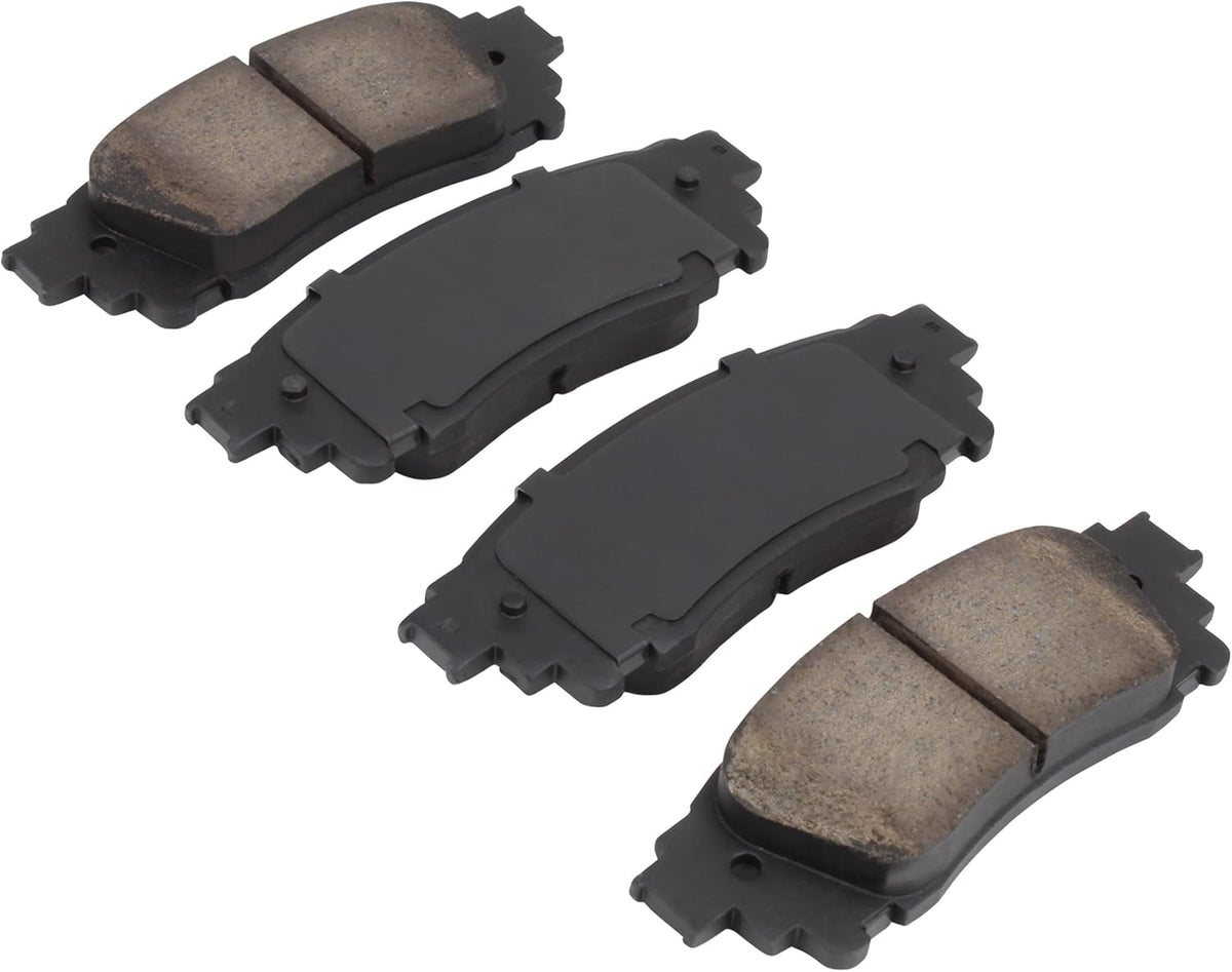 Premium Ceramic Rear Brake Pads (1001-1805C) Replacement for Lexus NX200t 2017-2015, NX300 2021-2018, NX300h 2021-2015, Toyota Corolla Cross 2025