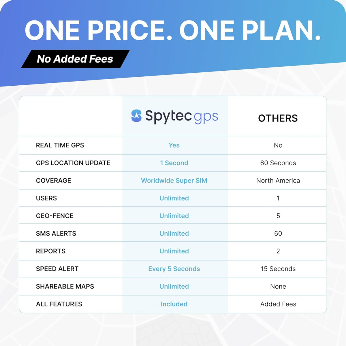 Spy Tec Plug-in GPS Car Tracker w/ 3 Month Service, No Fees, GPS Tracking for Vehicles, Trucks, & Family Safety, Easy Installation, Speed Monitoring, Location History, USA & Worldwide Tracking