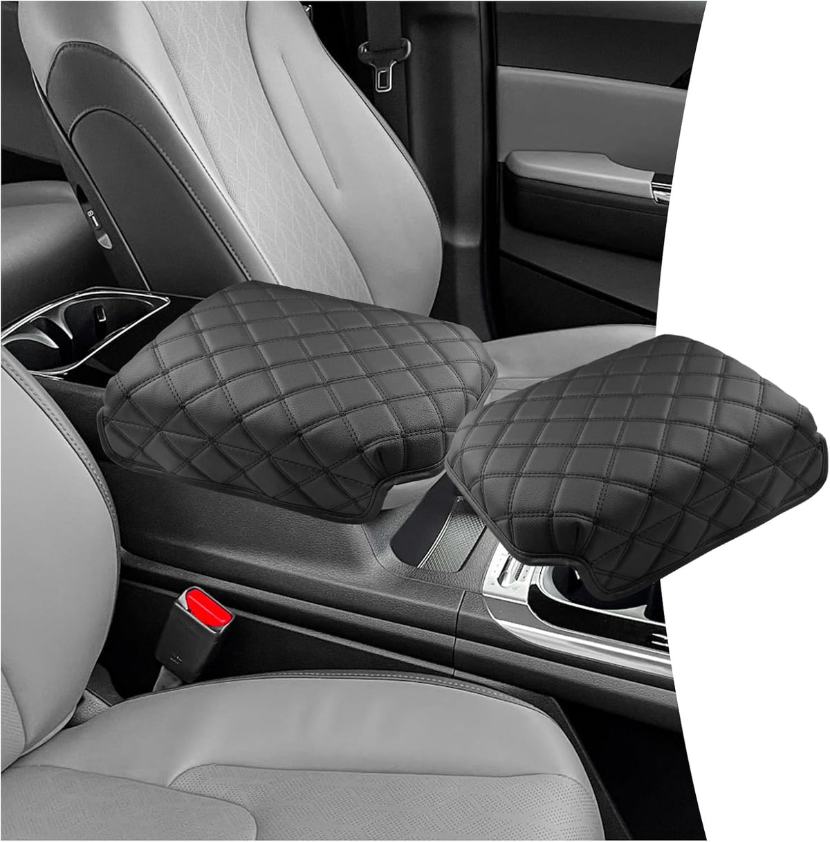 CDEFG for Kia Carnival 2022-2026 Center Console Cover Armrest Box Cover for 2022 2023 2024 2025 2026 Carnival (LX, LXS, EX, SX, SX Prestige) Accessories Console Arm Rest Protector