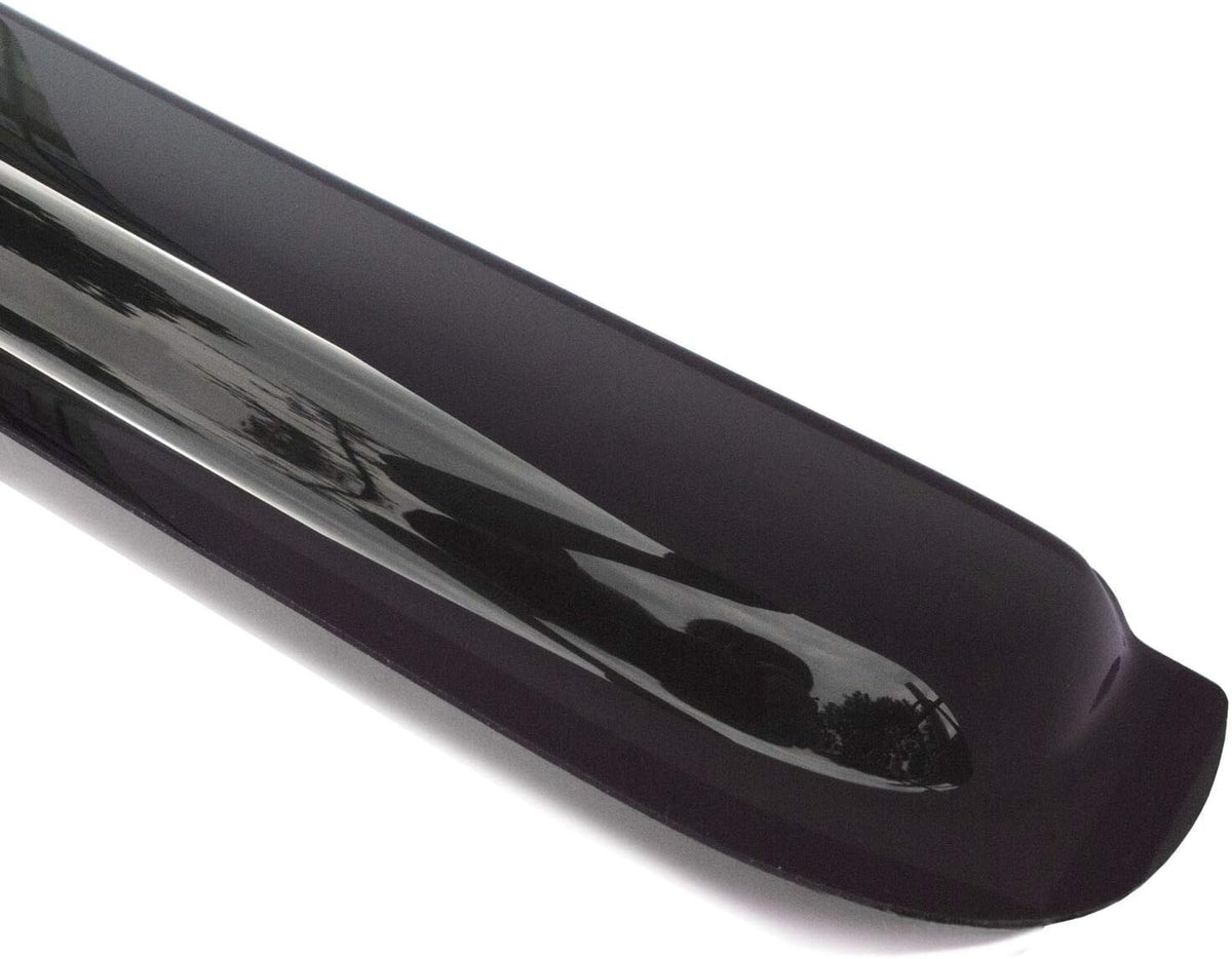 4pc Sun Rain Guards Window Visor Wind Deflector Compatible with 02-08 Ford Crown Victoria Smoke 94054