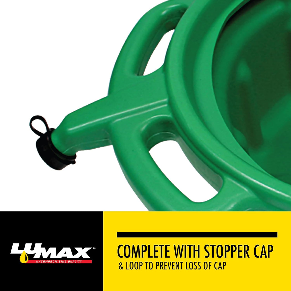 LUMAX Green 3.75 Gallon Plastic Oil Drain Pan, LX-1631